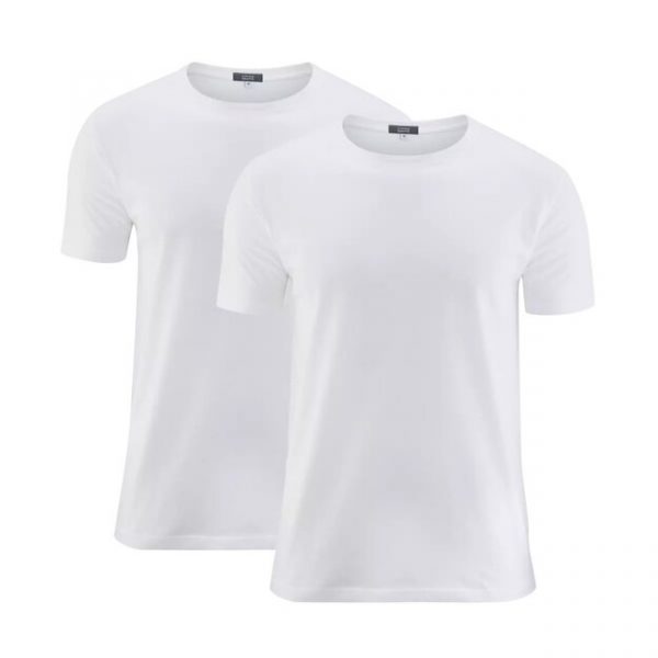 Ekologisk T-Shirt - 2 Pack - Bomull - Herr