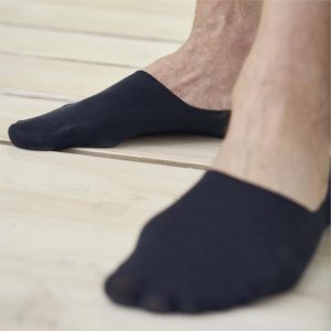 Ekologiska Footlets - Bomull - 2-Pack - Herr